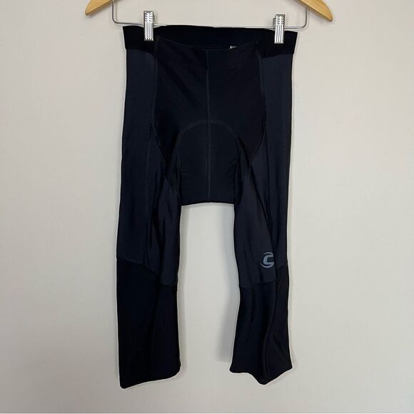 Cannondale Black Fleece Lined Padded‎ Bike Capri Size Medium - Picture 1 of 3